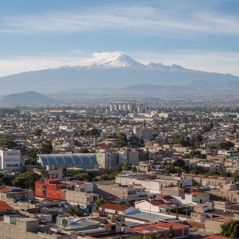 Operación de desazolve industrial en Huejotzingo, Puebla